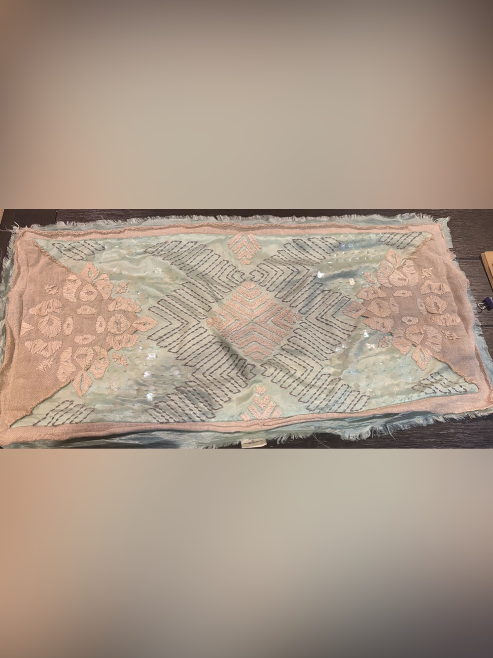 Anthropologie decorative pillow shams/covers set selling both!